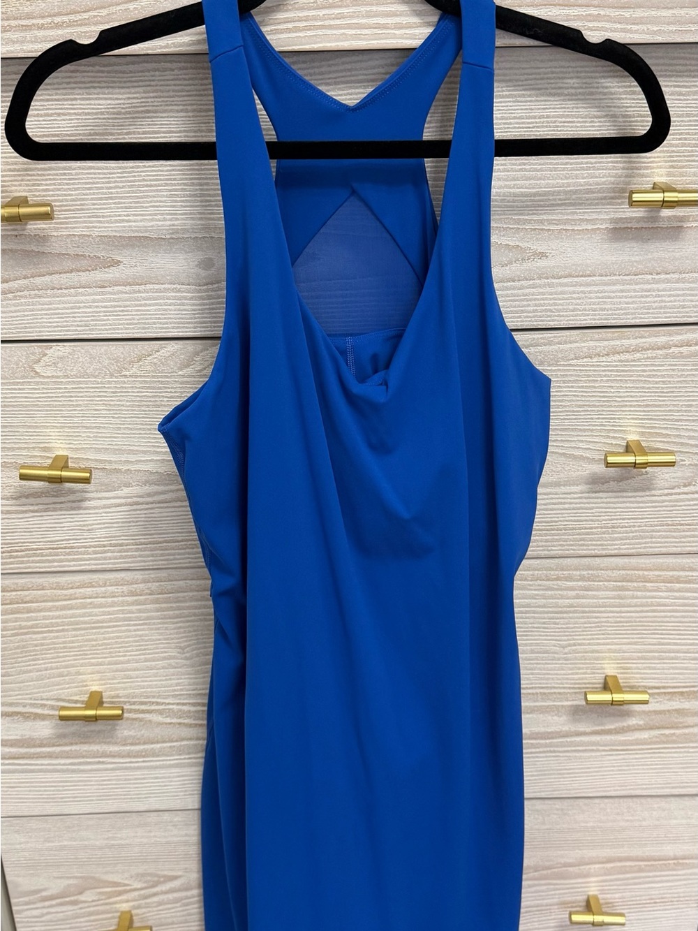 SPANX Royal Blue Racerback athletic dress